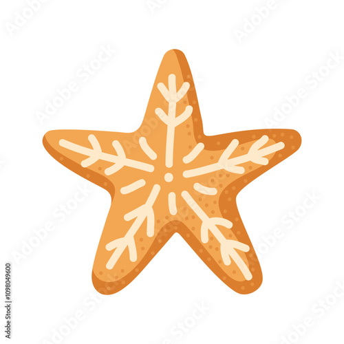 A detailed illustration of a starfish on a simple background showcasing coastal beauty