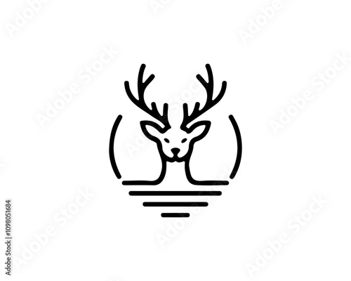 deer head silhouette