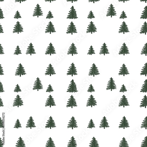 Christmas Tree shape pattern photo