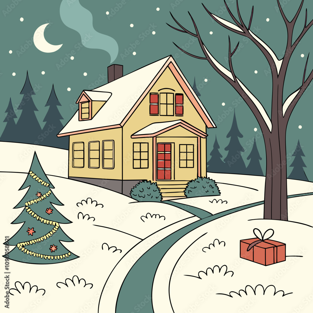 Fototapeta premium Cristmas Day 