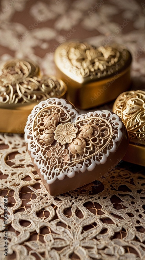 Fototapeta premium Valentine's chocolate 
