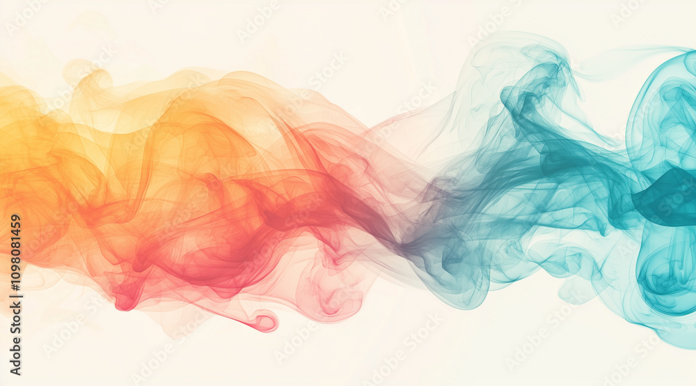 Fototapeta premium Creative flow concept 