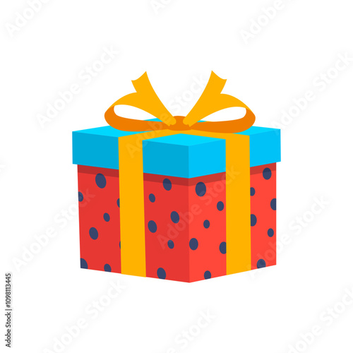 12 Gift BoxGift box icon. Gifts and presents for holiday celebration and special sales offer. birthday celebration, special give away pack Isolated birthday or anniversary box