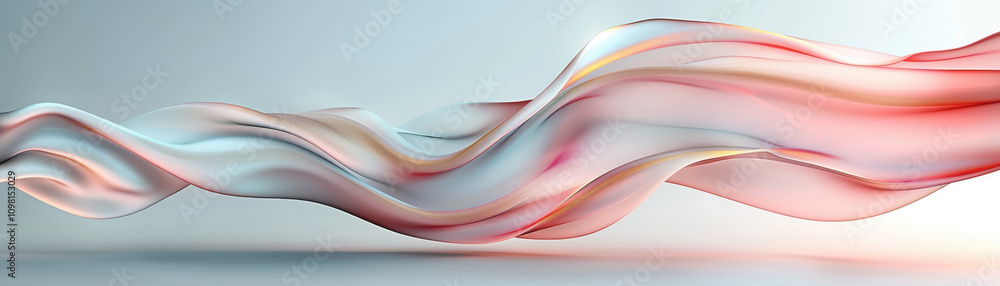 Naklejka premium cloth wave pattern