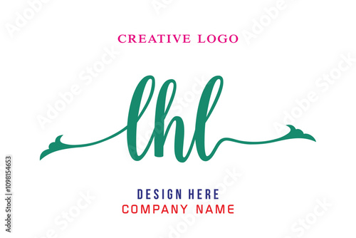 LHL lettering logo is simple, easy to understand and authoritative