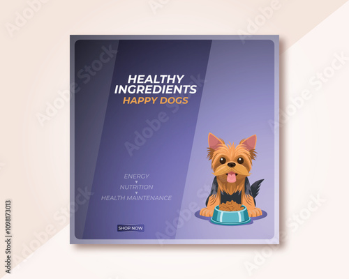 Happy Dogs Healthy Ingredients Dog Food Nutrition Energy