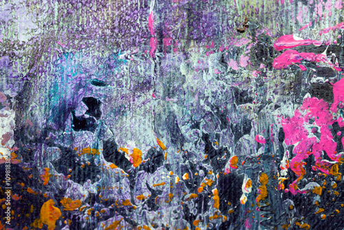 painted abstract background	