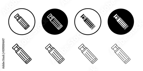 Chew gum icon Symbol mark in filled style