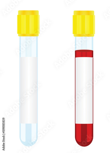 Blood sampling for lab. vector
