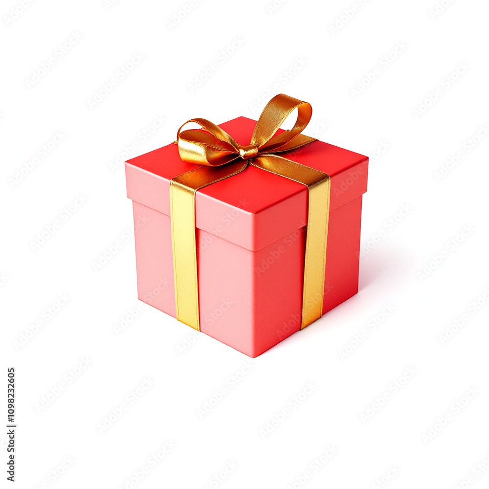 Obraz premium Gift white background