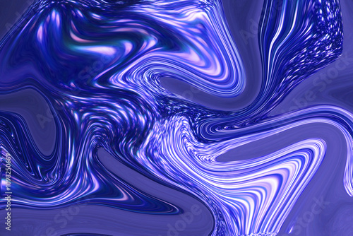 Liquified background with dark blue color. Abstract concept idea.