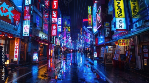 osaka neon light