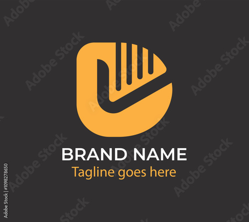 Creative logo. CMYK color mode. Gradient color. Vector EPS file. Free font used. Easy to download.