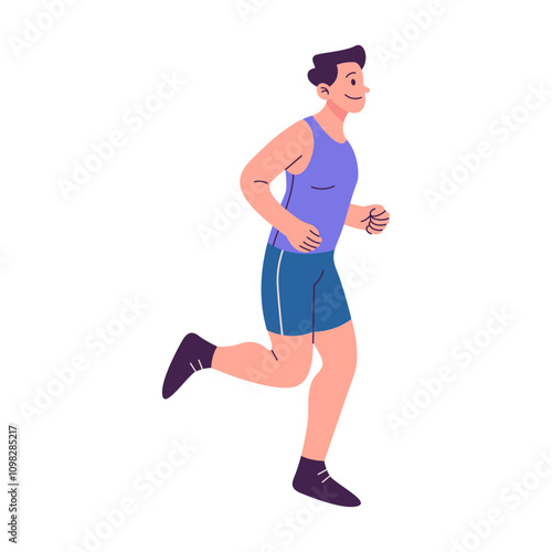 Runner Illustration