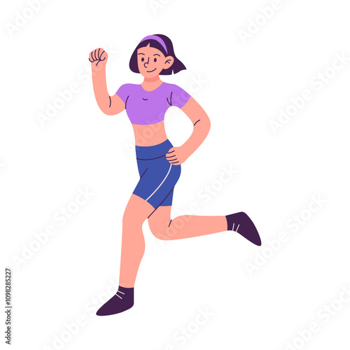 Runner Illustration