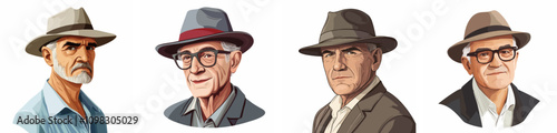 Charakter aus der Sammlung: Quer durch die Gesellschaft, Bevölkerung, Vektor, Charakterdesign, Illustration