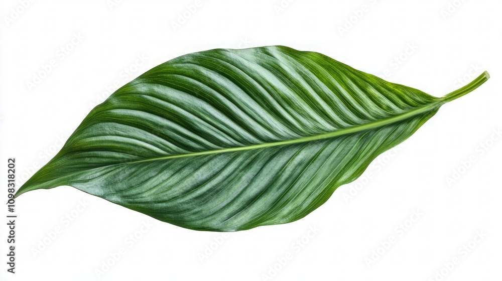 Obraz premium Stunning Green Tropical Leaf