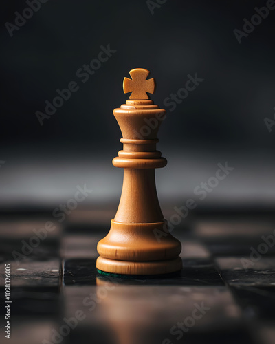 pieces on chessboard photo