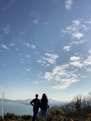 Killiney Lookout in Dublin Ireland photo