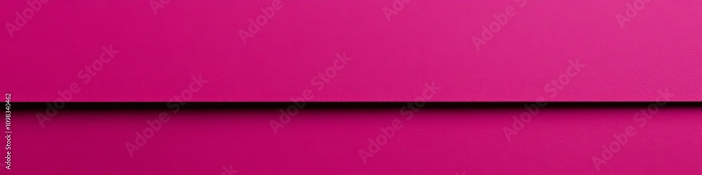 Fototapeta premium Abstract Pink Background with a Thin Black Line Dividing Two Sections , Modern and Sleek Header Design