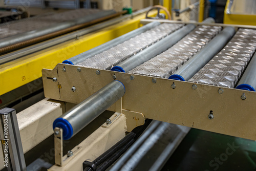 Intervention dans une usine pour le changement de canalisation et de tuyauteries photo