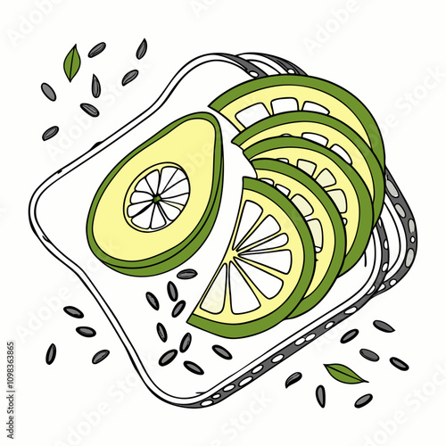 Lemon and Lime Illustrations: Fresh and Citrusy Designs for Your Creative Projects!