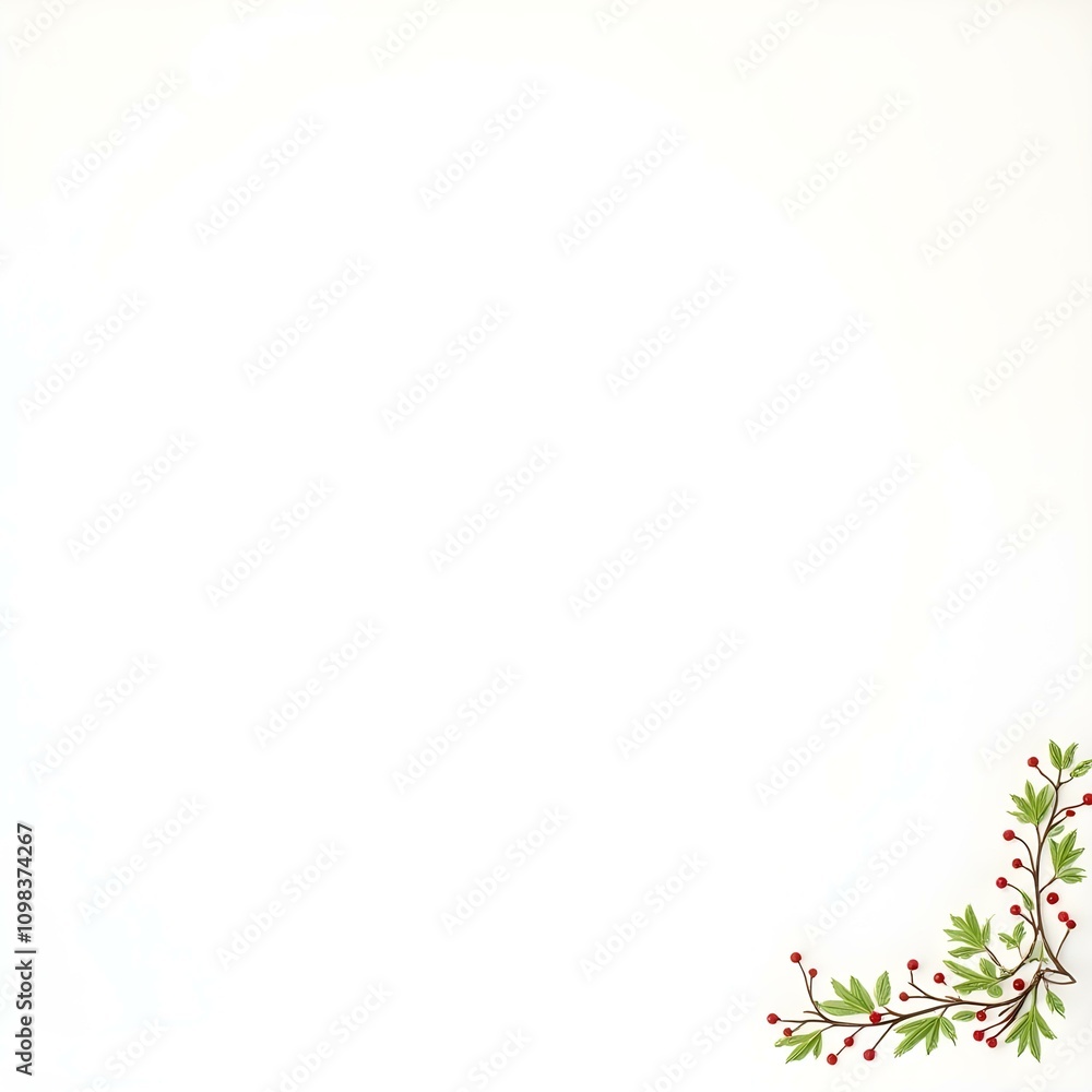 Obraz premium floral frame