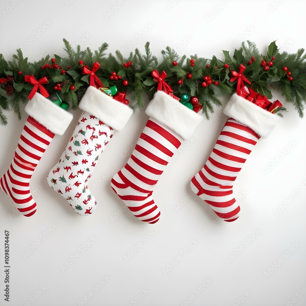 Obraz premium Christmas stocking