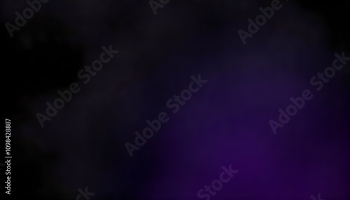 A moody gradient background fading from charcoal gray to smoky purple, creating a mysterious vibe.