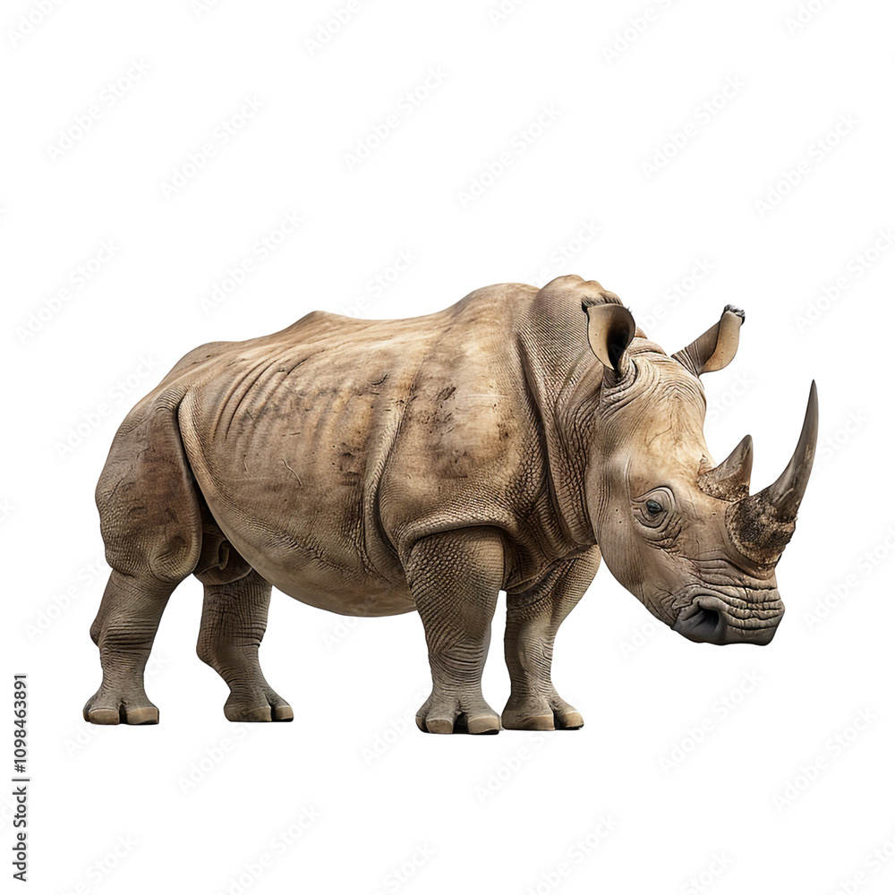 Obraz premium White Rhinoceros