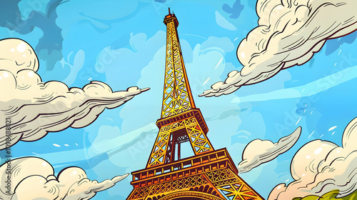 eiffel tower city