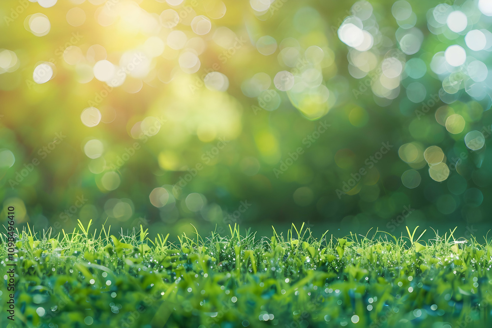 Obraz premium green grass background