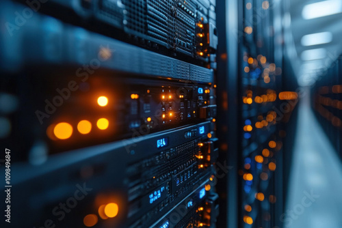 A panoramic view of a moder...