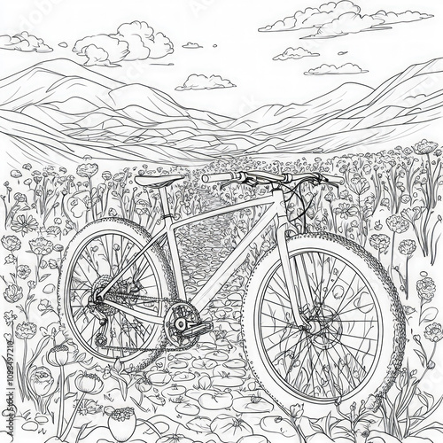 An adventurous biking trail...