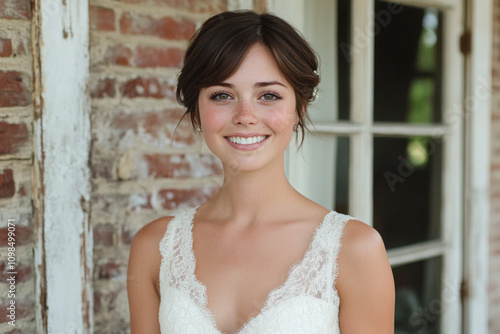 Bride With Short Hair