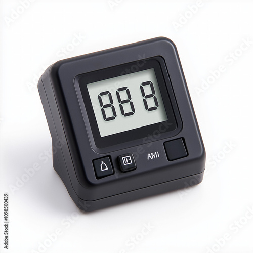 Digital Stopwatch Isolated