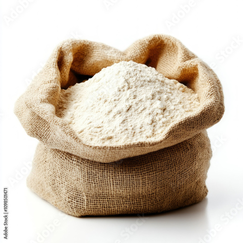 Flour Bag Isolated