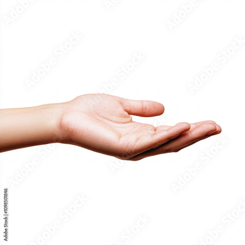Hand Reaching Isolated