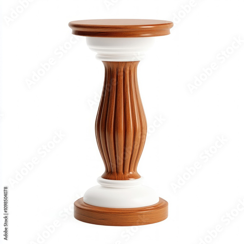 Pedestal Isolated