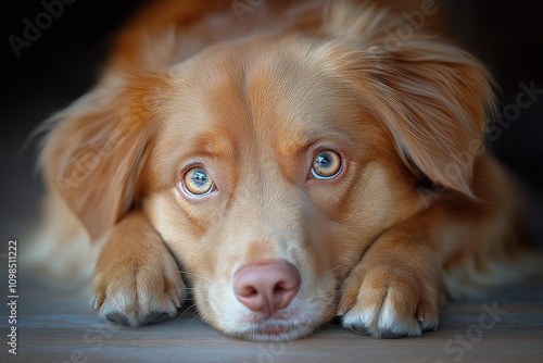 Sad puppy