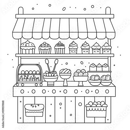A charming bakery with deli...