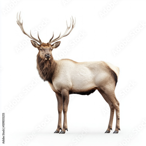 Elk Isolated