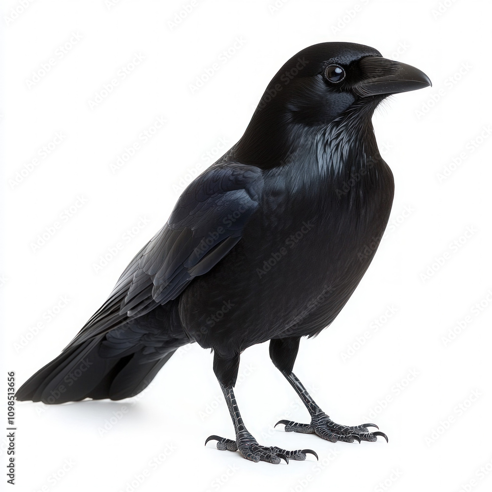 Fototapeta premium Isolated Corvus