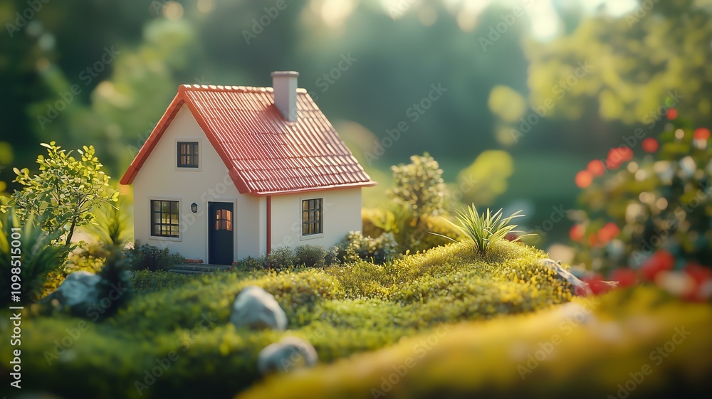 © てんぷら - 小さな家の模型 © てんぷら - 小さな家の模型