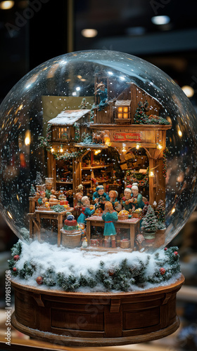 Transparent Christmas Globe...