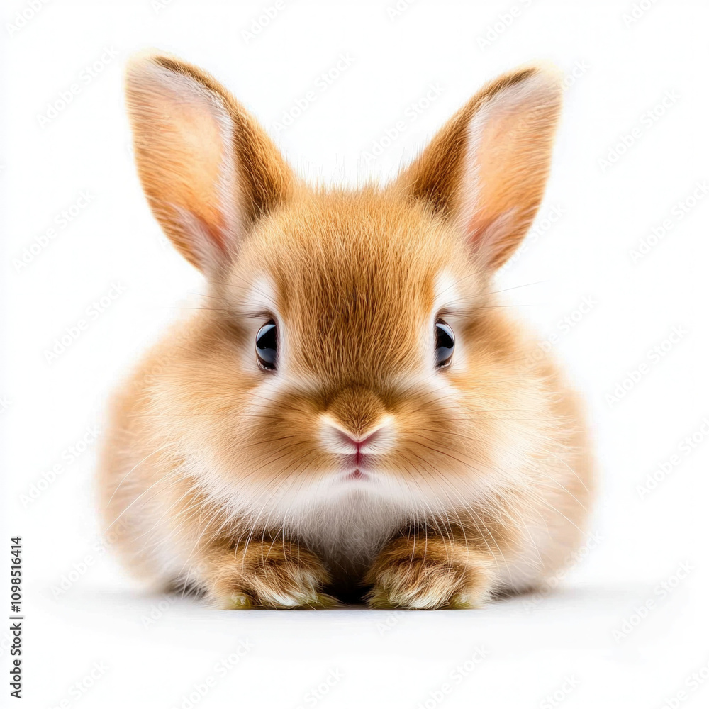 Obraz premium Baby Rabbit Isolated