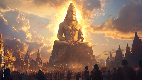 Towering Deity, Golden Glow