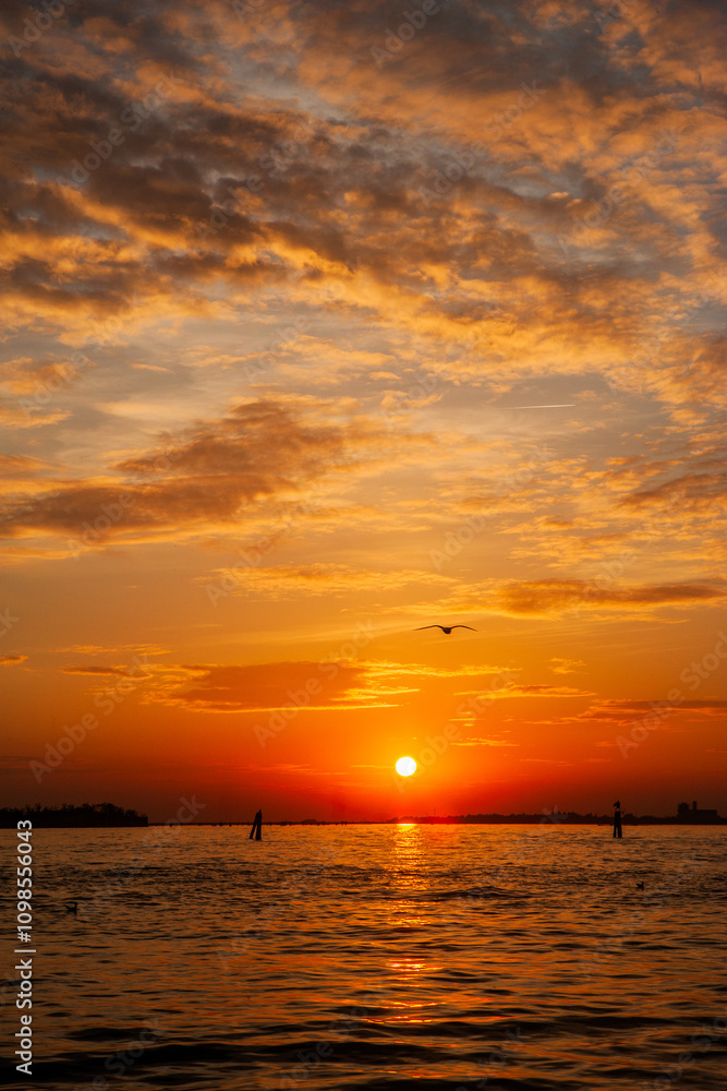 Obraz premium Sunset in Venice