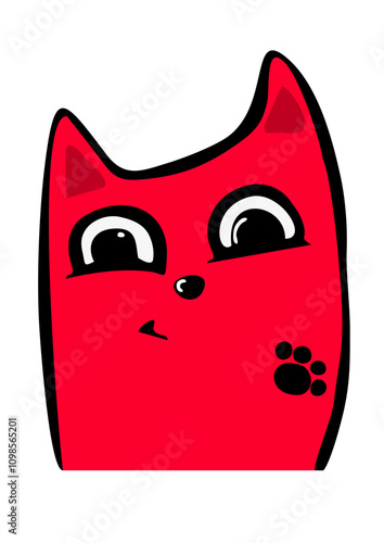 cat red