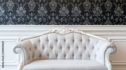Vintage Indoor Decor with Retro Furnishings and Antique Elements